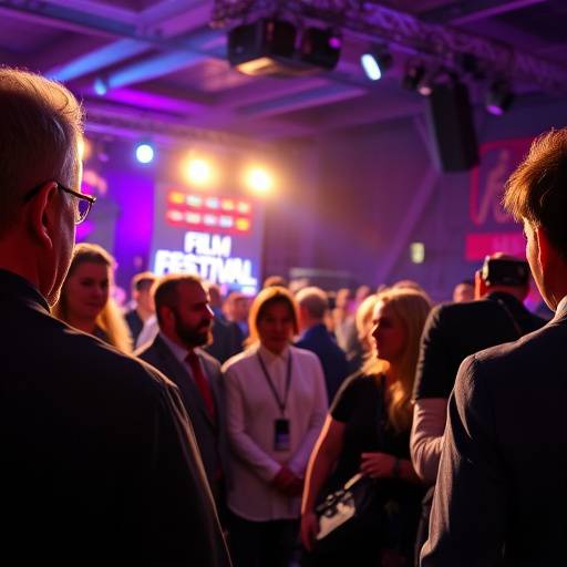Behind-the-scenes coverage of a film festival, featuring red carpet interviews, filmmaker panels, and awards ceremony highlights.