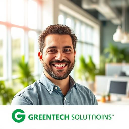 Employee testimonial video for 'GreenTech Solutions', showcasing their commitment to sustainability and eco-friendly practices.